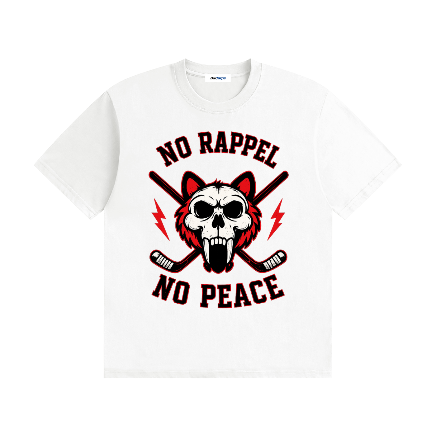 NO RAPPEL NO PEACE T